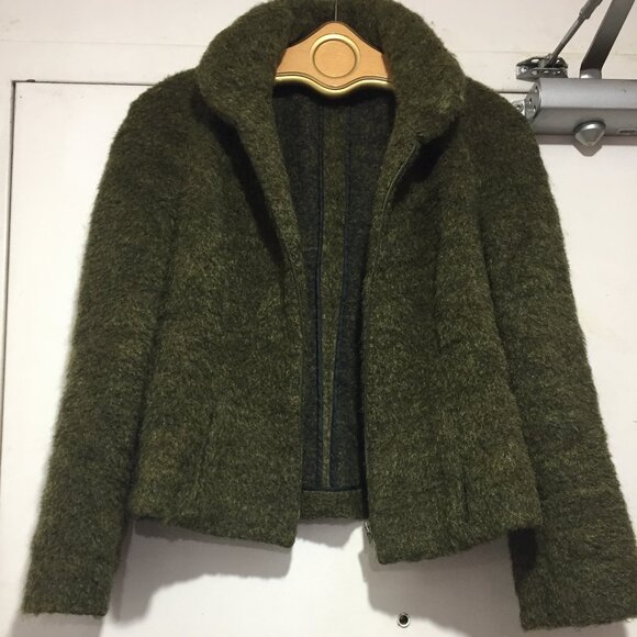 VINTAGE MARIELLA BURANI AMULETI WOOL BLEND JACKETS SIZE 8 - Picture 1 of 9